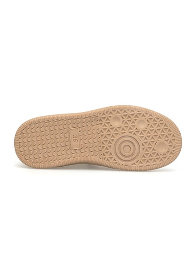 Beety 26by227.170 Kadın Hakiki Deri Klasik Sneaker Bej