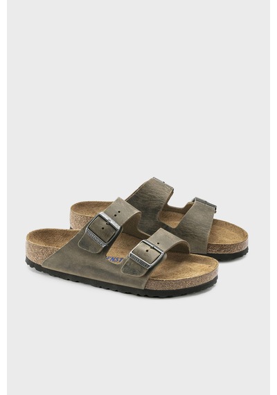 Birkenstock Unisex Terlik 1019377 Koyu Haki Koyu Haki