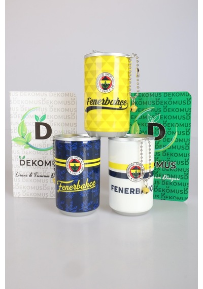 "dekomus Cep Defteri Hediyeli" Lisanslı Fenerbahçe "tekli" Coke Tasarım Islak Mendil Altın