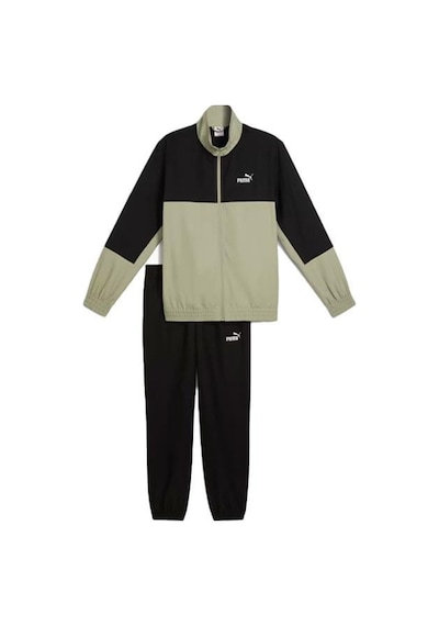 Puma Woven Colorblock Tracksuit Erkek Eşofman Takımı 688173-82 Kahverengi
