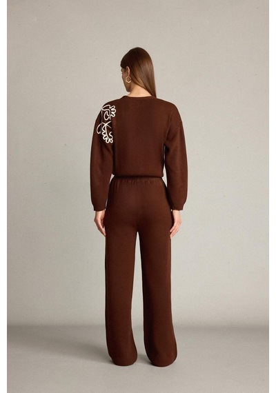 Defacto Long Fit Uzun Paça Pantolon G6304ax25wnbn214 Kahve-bn214