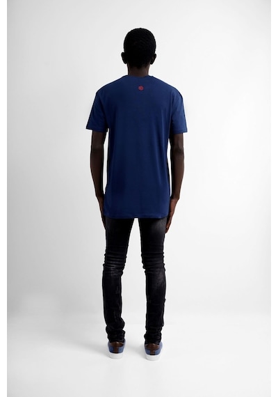 Raınsnow Erkek Sıfır Yaka T-Shirt-İndigo (504689735) İndigo Raınsnow Erkek Sıfır Yaka T-Shirt-İndigo (504689735) İndigo