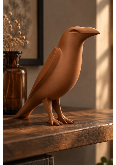 Karga Figürlü Dekoratif Biblo - 17cm 18760723