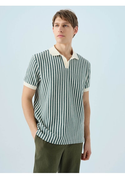 Loft Regular Fit Yeşil Erkek T-shirt Lf2038533 Yeşil