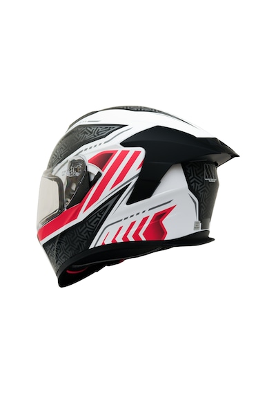 My Helmets Mks001-wrb Yarış Spoiler Güneş Vizörlü Şeffaf Full Face Motosiklet Kaskı