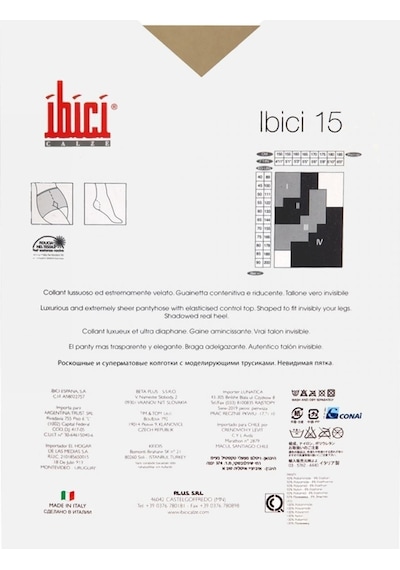 Kifidis Ibici 15 Den-külotlu Çorap A.ten 3