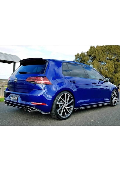 Volkswagen Golf 7.5 R Difüzör 2017 Ve Sonrası R Difizör Parlak
