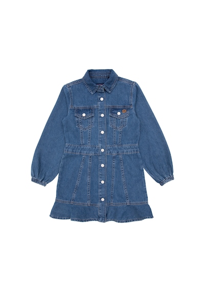 U.s. Polo Assn. Kız Çocuk Koyu Mavi Elbise Jean 50291149-dn0023 Koyu Mavi