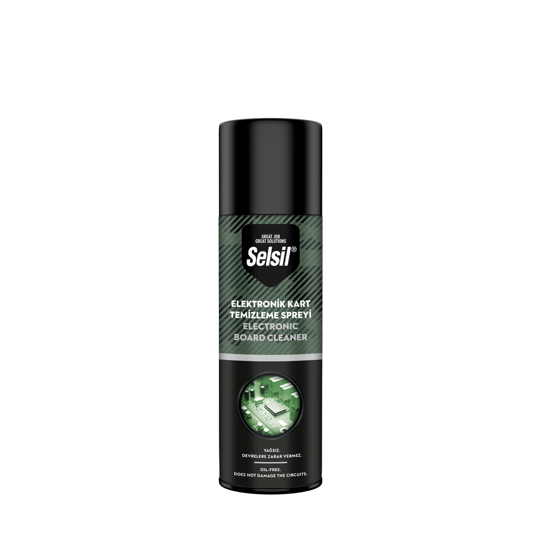 Selsil Yağsız Elektronik Devre Kart Temizleyici 500 ML
