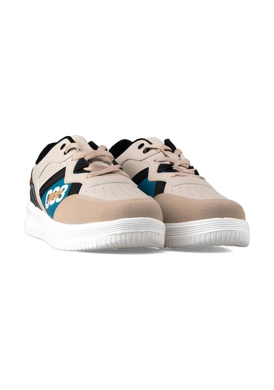 Boulder 5334 Numara 38 Uniseks Sneaker Spor Ayakkabı Bej Siyah