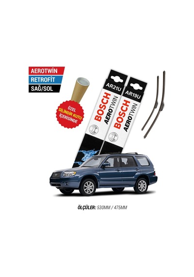 Bosch Aerotwin Subaru Forester Silecek Takımı (1997-2007)