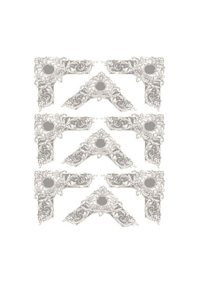 Dantel Kolay Transfer 23x34 Cm Koyu Zemin 1763k