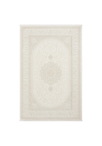 Mariesse Home Artes Serisi Bambu Dokulu Modern Sık Dokuma Makine Halısı Smart 12003 Bej