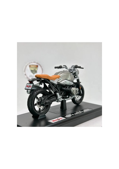 Bmw R Ninet Scrambler Maket Motor - 1:18 Maisto Diecast