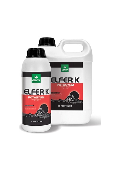 Şişirici Gübre Elfer K 20 L (%30 Sıvı Potasyum) Genta