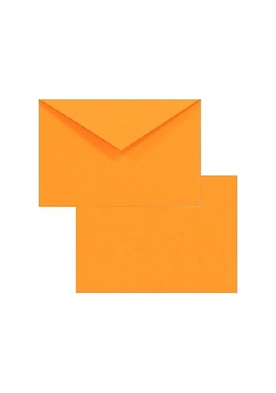 Zarf Turuncu Renkli Mini 7X9 Cm 200 Adet