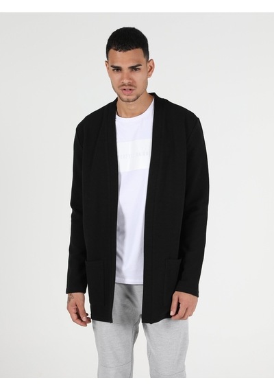 Colin's Regular Fit Erkek Siyah Hırka CL1050968_Q1.V2_BLK