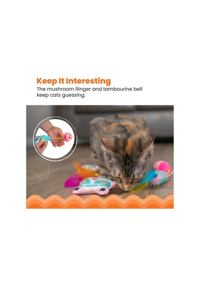 Festival Catnipli Kedi Çiğneme Oyuncağı 3' Lü Paket
