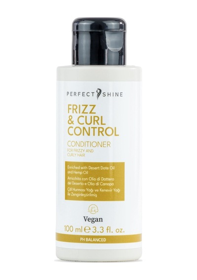 Perfect Shine Frizz&curl Kıvırcık Dalgalı Saçlar İçin Kenevir Ve Çöl Hurması Yağı Özlü Yatıştırıcı Saç Kremi 100ml