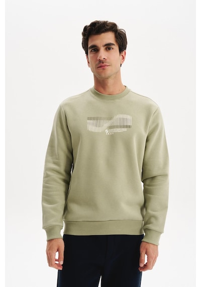 AR-MA Arma Erkek Regular Fit 3 İplik Kalın Kumaş Baskılı Bisiklet Yaka Sweatshirt K30124603002 Yeşil AR-MA Arma Erkek Regular Fit 3 İplik Kalın Kumaş Baskılı Bisiklet Yaka Sweatshirt K30124603002 Yeşil