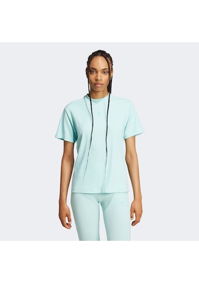 adidas Essentials Wide Rib Kadın Mavi T Shirt Jc8060 Mavi