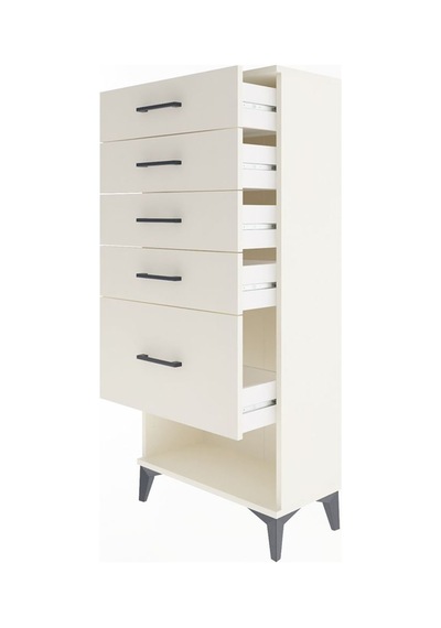 Arges Dolap 5 Çekmeceli 60x30x134 Aytaşı-aytaşı Aytaşı