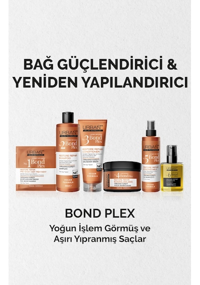 No.1 Bond Plex Restore Repair Yıpranma Karşıtı Şampuanlama Öncesi Saç Bakım Maskesi-50 Ml-vegan