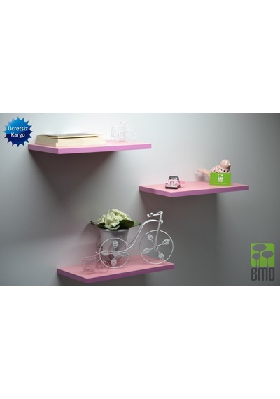 3 Lü Set Renkli Raf 90 Cm 3 Lü Set Renkli Raf 90 Cm