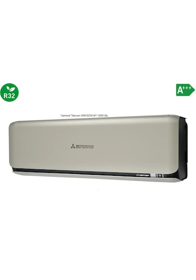 Mitsubishi Diamond SRK35ZXS-WT 12000 BTU Duvar Tip Klima Titanyum