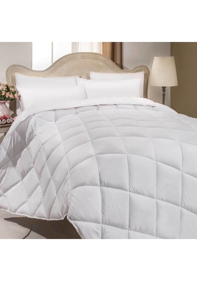 Clasy Çift Kişilik Microfiber Yorgan 195 X 215 Beyaz