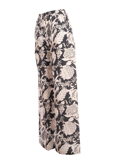 Terzi Dükkanı Oversize Gömlek Yaka Midi Kadın Takım - Vintage Desen Siyah Terzi Dükkanı Oversize Gömlek Yaka Midi Kadın Takım - Vintage Desen Siyah