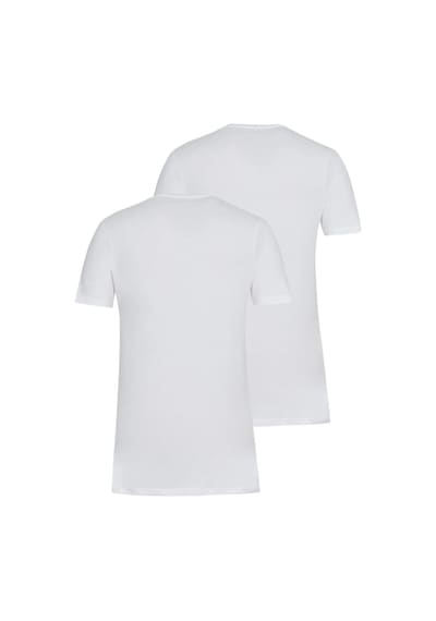 Blackspade Erkek V Yaka Yarım Kol Fanila 2 Li Paket 9671 Beyaz