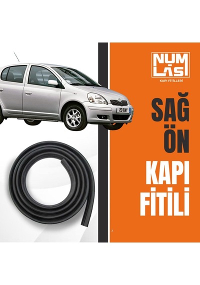 Toyota Yaris 1999-2005 Sağ Ön Kapı Fitili-a Kalite-numlas-nm5894