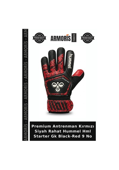 Premium Antrenman Kırmızı Siyah Rahat Hummel Hml Starter Gk Black-red 9 No Siyah - Kırmızı
