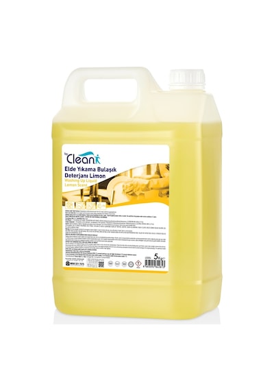 By Clean Elde Yıkama Bulaşık Deterjanı Limon 5 KG