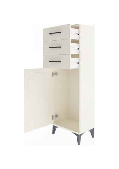 Arges Dolap 3 Çekmeceli Tek Kapaklı 44x30x134 Aytaşı-aytaşı Aytaşı