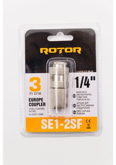 Se1-2sf Kompresör Bağlantı Konnektörü 1/4" R6.35 Rotor