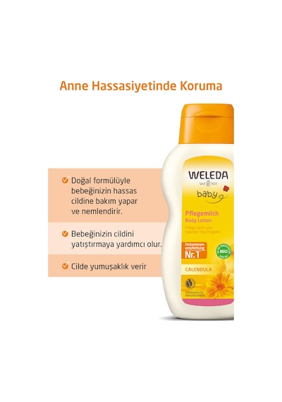 Weleda Organik Nemlendirici Vücut Losyonu 200 ML