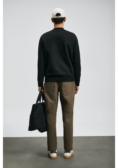 Lufian Henry Siyah Erkek Sweatshirt 112030173 Siyah