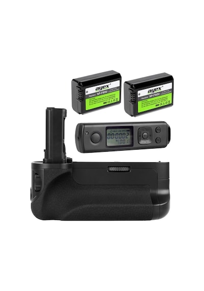 Sony A7- A7R- A7S için Meike Mk-Ar7 Battery Grip + 2 Ad. Np-Fw50