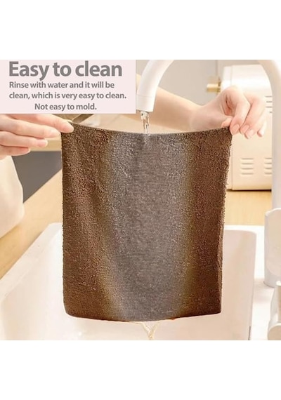 20'li Rulo Mikrofiber Temizlik Bezi - 25x32 Cm Süper Emici Yıkanabilir Kurulama Bezi - Mutfak, Cam Ve Araç İçin Ço Genel
