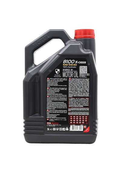Motul 8100 X-Cess 5W-40 Motor Yağı 2 x 5 L