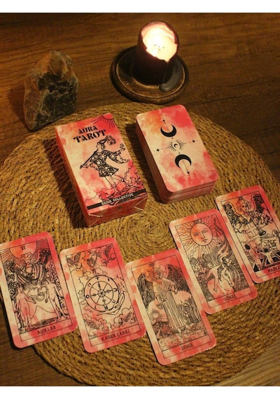 Aura Tarot Destesi 78 Kart - Arındırma Kesesi Hediyeli
