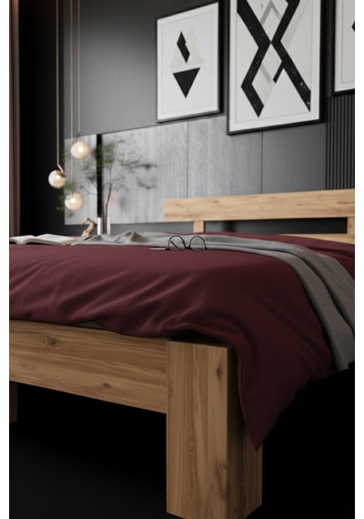 Lotus Çift Kişilik Mdf Karyola Lotus Çift Kişilik Mdf Karyola