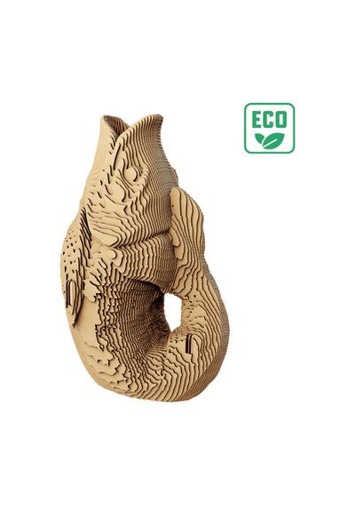 Cartonic 3d Puzzle - Fısh Vase