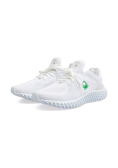 Benetton | Bn-30008 - 3570 Beyaz - Erkek Spor Ayakakbı (489961823) Beyaz