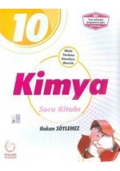10.Sınıf Kimya Soru Kitabı - Hakan Söylemez - Palme Yayınları