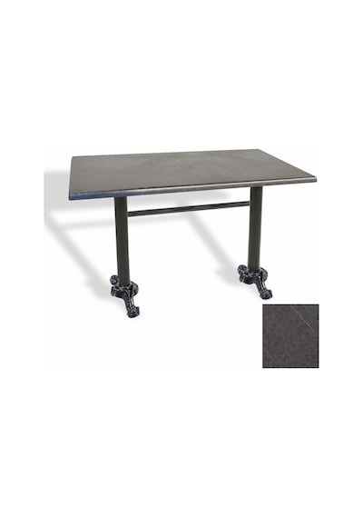 Çipa Döküm Ayak Masa 80x140 Cm - Werzalit, Wermodin Ve Allzalit Tabla - Grey Marble Çok Renkli Çipa Döküm Ayak Masa 80x140 Cm - Werzalit, Wermodin Ve Allzalit Tabla - Grey Marble Çok Renkli