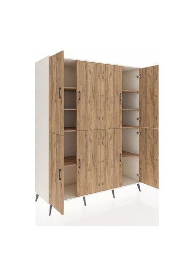 Kronos Gardrop 8 Raflı 8 Kapaklı 176x59x221 Aytaşı-çam Çam Kronos Gardrop 8 Raflı 8 Kapaklı 176x59x221 Aytaşı-çam Çam