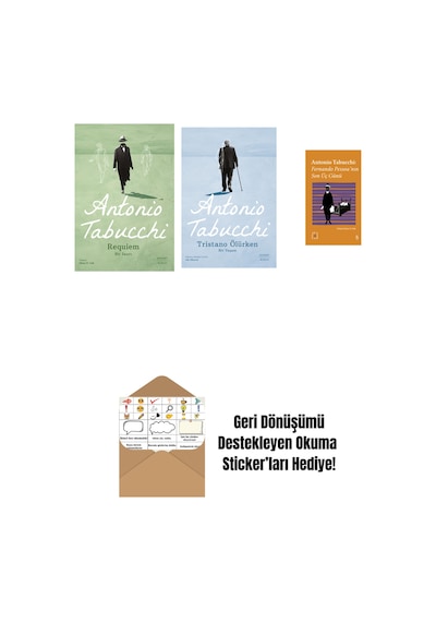 Requiem + Tristano Ölürken + Everest Açıkhava 34 - Fernando Pessoa Nın Son Üç Günü + Okuma Sticker'ları
